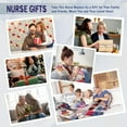 thumbnail image 6 of Nurse Gifts Soft Nurse Theme Blanket Nurses Week Gifts Microfiber Plush Sherpa Throw Blanket Nurse Gifts for Women Nurses Warm Cozy Fuzzy Nurse Blanket for Bed and Couch 50'' x 60'', 6 of 6