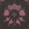 thumbnail image 1 of Ahgly Company Machine Washable Indoor Square Transitional Mauve Taupe Purple Area Rugs, 6' Square, 1 of 7