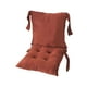 thumbnail image 5 of Cojín para silla, tapete para silla con respaldo y correas, cojín ergonómico para asiento Marrón, 5 of 9