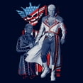 thumbnail image 2 of Mens WWE Cody Rhodes Patriotic Pose Lightweight Hoodie, 2 of 4
