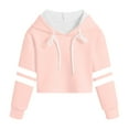 thumbnail image 5 of KPOPLK Boys Lightweight Full Zip Hoodies Long Sleeve Hooded Sweatshirt (5-52 Years)(7-8 Y,Pink), 5 of 6