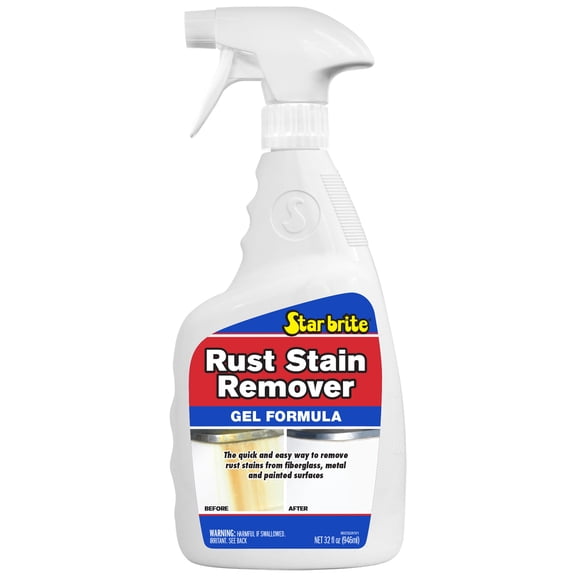 Star brite Rust Stain Remover Gel Formula