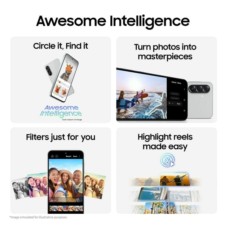 Samsung Galaxy A56 5G 2025 (8GB RAM, 128GB) AI Smartphone | GSM