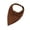 Coffee, variant on Awwp Unisex Boho Elastic Cotton Extra Long Kerchief Stretch Triangle Lightweight Headwrap with Clips Hair Accessories for Travel Daily Vacation Beige M