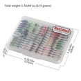 thumbnail image 7 of Bassdash Fly Fishing Nymph Flies Kit, Pack of 96 pcs Fly Lure, with Ultrathin Fly Box, 7 of 7