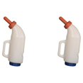 thumbnail image 1 of Methold 2L/4L Calf Milk Bottle Hand Rearing Poddy Weaning Milking Feeder Farm Teat MP51A 4L 2Conjunto, 1 of 6