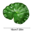 thumbnail image 3 of Dongrere 10 Pcs Artificial Floating Lotus Leaf, Fake Water Lily Pad, Fake Lotus Leaves for Pond Basin Fountain & Patio Water Feature Landscape Decor, 7.1 Inch, 3 of 6