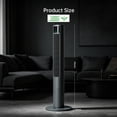 thumbnail image 4 of PHILODECO 45" Smart Tower Fan, Featuring Temperature and Humidity Display, 4 Speed Settings and Modes, 12-hour Timer, Remote Control, Sleep Mode For Bedrooms, Living Rooms and Offices, Grey, 4 of 10