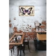 thumbnail image 2 of Purple Butterfly and Lavender Flower Retro Aluminum Sign 5.5"x8" Metal Sign Rustic Lavender Flower Living Room Wall Art Country Floral Wall Art Tin Garden Signs, 2 of 6