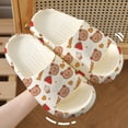 thumbnail image 2 of Zapatillas de Graffiti para mujer, zapatos de dibujos animados EVA para exteriores, toboganes de suela gruesa suave, antideslizantes para piscina, Zapatillas de casa para interiores, Verano, 2 of 4