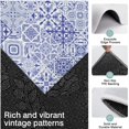 thumbnail image 3 of Blue Ethnic Geometric Pattern Kitchen Rugs Sets Of 3,Kitchen Runner Rugs Non Skid Washable,Decorative Kitchen Floor Mats for Kitchen,Sink,Laundry,17"x30"+ 17"x47" + 17"x59", 3 of 6