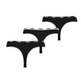 thumbnail image 2 of Puma Ladies Iconic String, Pack Of 3 - Soft Cotton Stretch Black Xl (X-Large), 2 of 2