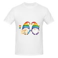 thumbnail image 4 of Bingfone Happy Pride Gnome Men'S Loose Fit Short-Sleeve Pocket T-Shirt, 4 of 7