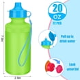 thumbnail image 2 of Set de 72 Botellas Deportivas Reutilizables Ziliny de 600 ml, 2 of 6