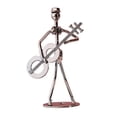 thumbnail image 2 of Estatua de hombre musical, decoración de escritorio, decoración del hogar, figura coleccionable, decorativa guitarra, 2 of 9