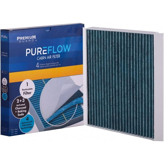 PG Cabin Air Filter PC5660X | Fits 2011-2016 Hyundai Elantra, 2014-2018 Kia Forte, 2008-2011 Hyundai Accent, 2014-2017 Elantra GT, 2014-2018 Kia Forte5, 2013 Hyundai Elantra Coupe