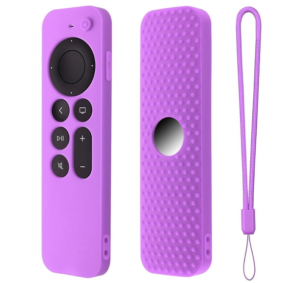 XZNGL Apple Tv Remote Remote for Apple Tv 4K 6Th Stick Remote Silicone Case Protective Cover Skin With Strap