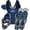 Navy/Silver, variant on Rawlings Renegade 2.0 Baseball Youth Catcher's Box Set | Scarlet/Silver | Youth