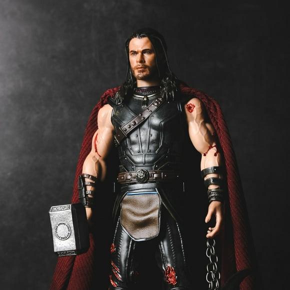 Marvel Hero 30cm Upgraded Thor Action Figure Movie Version Model Delicate Collect Desktop Ornaments Boy‘S Birthday Gift
