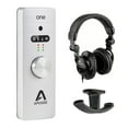 thumbnail image 1 of Apogee Electronics ONE 10 USB 2.0 Audio Interface with Polsen HPC-A30 Studio Monitor Headphones & Dual Headphone Hanger Mount Bundle, 1 of 8