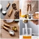 thumbnail image 4 of Medición de la cuchara Manejo de madera Polvo Cucharara Coffee Browe Soop Spoon para cocina, 4 of 4
