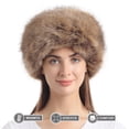 thumbnail image 4 of Sombrero de piel sintética para invierno LA CARRIE estilo cosaco para mujer, 4 of 6