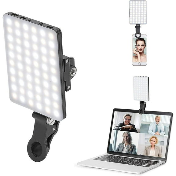 60 Led Video Light, 3200-5600k, 3 Light Modes And Brightness, 10-level Dimmable Cri95   High Power Panel Light, Built-in Batteries For Phone, Iphone