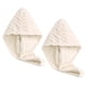 thumbnail image 1 of 2 uds toalla para el cabello envoltura de cabeza de turbante súper absorbente de secado rápido, productos para el cabello antiencrespamiento, 1 of 6