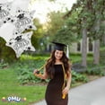thumbnail image 6 of PMU Graduation Bouquet with (3) 18 Inch Congrats Grad Star & (3) 22 Inch Solid Star Shape White Mylar Balloons Pkg/6, 6 of 8