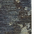 thumbnail image 4 of 2' X 8' Navy And Blue Abstract Power Loom Stain Resistant Runner Rug, 4 of 6