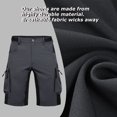 thumbnail image 2 of Pantalones cortos de bicicleta de montaña Ally 4D acolchados de secado rápido para hombre, 2 of 9