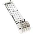 thumbnail image 2 of Coupe-pâtisserie Réglable, Séparateur de Pâte en Acier Inoxydable à 5 Roues Argent 25cm, 2 of 5