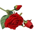 thumbnail image 3 of Yuarrent Tela de seda rosa, flores artificiales, simulación de apariencia Real, decoración del hogar para bodas Decoración No.04, 3 of 6