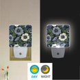 thumbnail image 2 of Yayeee LED Plug in Night Light for The Home with Auto Dusk to Dawn Light Sensors, 2 Pack, Dark Floral, 2 of 6