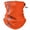 Orange, variant on Winter Fleece Neck Warmer Reflective Windproof Skiing Neck Gaiter Balaclava for Cold Weather, Orange