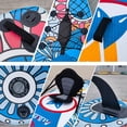 thumbnail image 6 of AISUNSS 11ft Inflatable SUP Board, 6" Thick Floral Print Stand Up Paddle Board with Complete Kit for Adults & Youth, 6 of 7