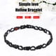thumbnail image 5 of Pulsera de imán de energía natural con corazón recortado Ayuda para dormir Joyería Cuidado de la salud, 5 of 6