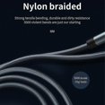 thumbnail image 1 of Joyroom S-m369 Simple Series 2.4a 8 Pin Nylon Braided Data Cable, Length: 1.2m (gold), 1 of 2