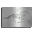 thumbnail image 1 of Luxe Metal Art 'Mustang Study Neutral' by Studio Mousseau, Metal Wall Art, 36"x24", 1 of 7