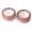 Dark red, variant on lanema Transparent Contact Lenses Holder Leakproof Design Portable Storage Case Easy Identification For Women and Men