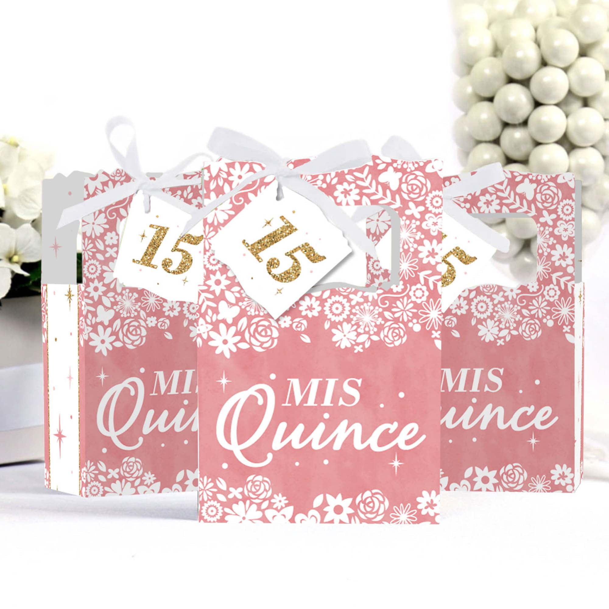 100 PCS 15th Birthday Box 4.5 X 3.5Inch Pillow Gift Boxes - View #3