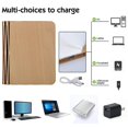 thumbnail image 5 of Mini Wooden Book Light, Mini Foldable Led Book Light, Magnetic Usb Rechargeable Lithium Battery To Light Up Room Decoration, Book Shaped Light, Novel, 5 of 5