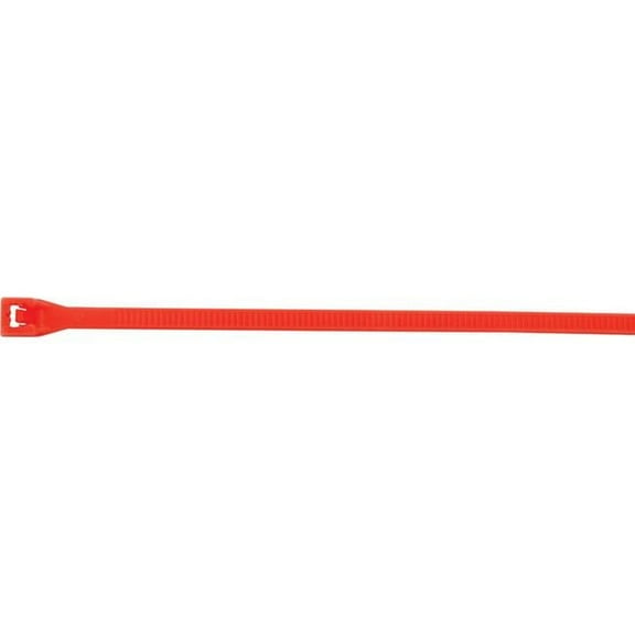 Allstar Cable Ties - Zip Ties - 7-1/4 in Long - Nylon - Red - Set of 100
