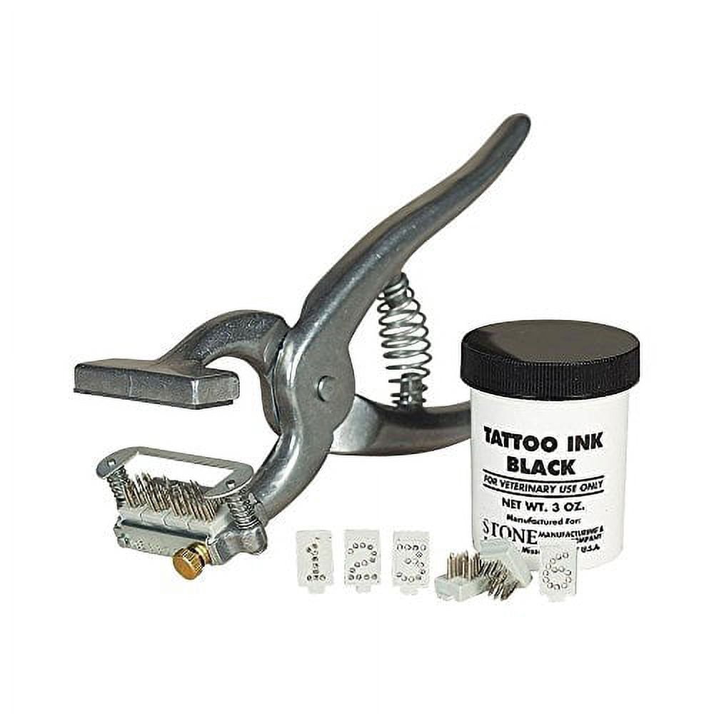 Stone Manufacturing Tattoo Kit Standard Positive Ear Release Lightweight Pliers 3/8 inch