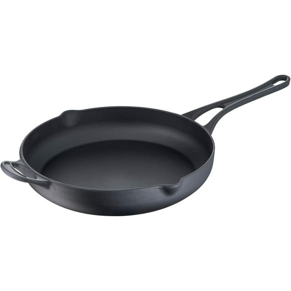 Jamie Oliver par Tefal Poêle en Fonte Émaillée Premium 28cm, Noir (E2130655)