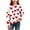White E, variant on Kids Sweatshirts Valentine's Day Heart Prined Crewveck Sweatshirt Fall Winter Long Sleeve Pullover Tops Size 1-15