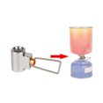 thumbnail image 4 of Adaptador de recarga de gas Adaptador de válvula de recarga de tanque de gasolina para exteriores convertidor de cartucho de bote de aire Universal conector de inflador para senderismo piezas de palanca de cambios JShteea El nuevo, 4 of 7