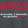 thumbnail image 3 of Instant Message - Pride - Gender Neutral? Actually Gender Evil - Women's Racerback Tank Top, 3 of 6