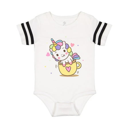

Inktastic Teacup Unicorn Gift Baby Boy or Baby Girl Bodysuit