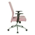 thumbnail image 3 of Evanston Office Chair in Orchid Light Purple Fabric with Chrome Base, 3 of 5